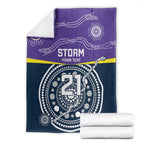 Custom Storm Spirit Blanket Road to Glory Indigenous Aboriginal - Aussie Hoodie