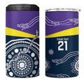 Custom Storm Spirit 4 in 1 Can Cooler Tumbler Road to Glory Indigenous Aboriginal - Aussie Hoodie