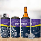 Custom Storm Spirit 4 in 1 Can Cooler Tumbler Road to Glory Indigenous Aboriginal - Aussie Hoodie