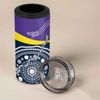 Custom Storm Spirit 4 in 1 Can Cooler Tumbler Road to Glory Indigenous Aboriginal - Aussie Hoodie