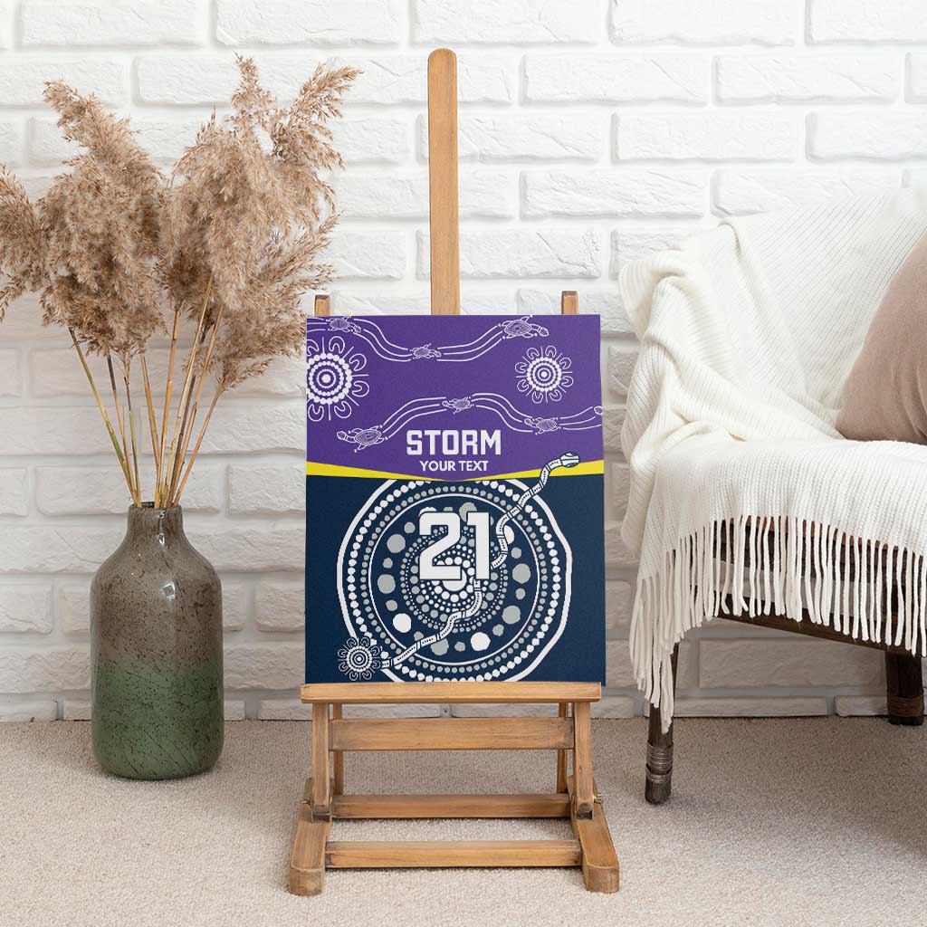 Custom Storm Spirit Canvas Wall Art Road to Glory Indigenous Aboriginal - Aussie Hoodie