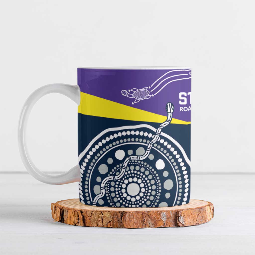 Custom Storm Spirit Ceramic Mug Road to Glory Indigenous Aboriginal - Aussie Hoodie