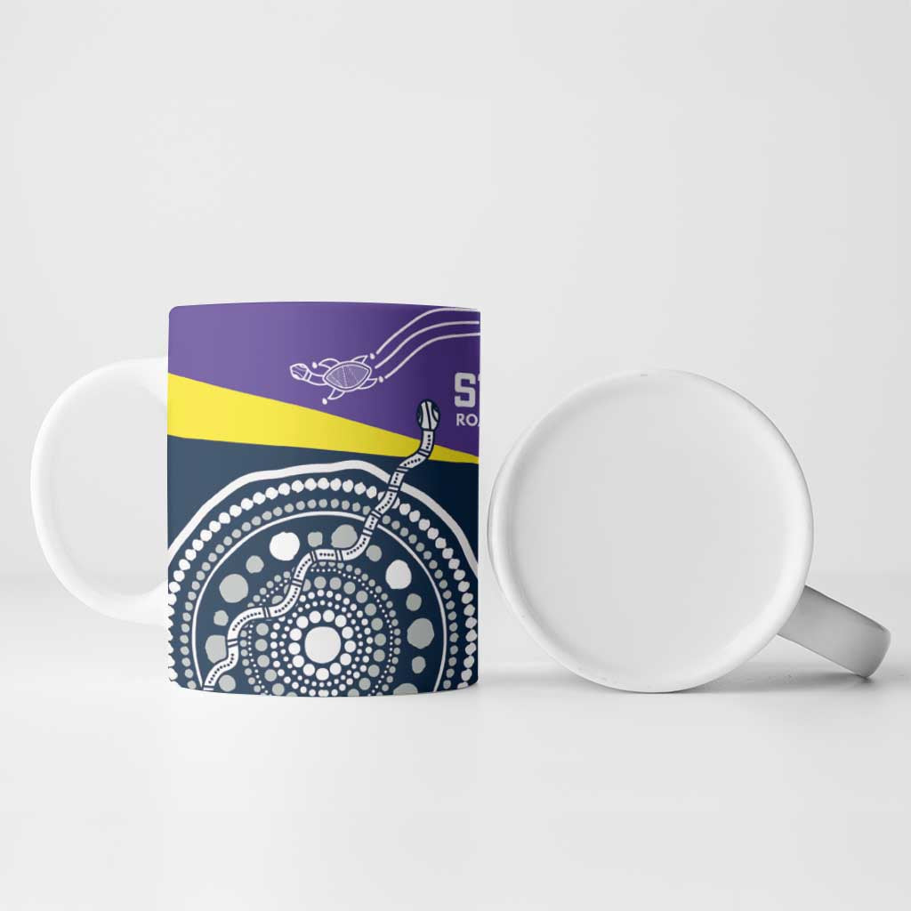 Custom Storm Spirit Ceramic Mug Road to Glory Indigenous Aboriginal - Aussie Hoodie