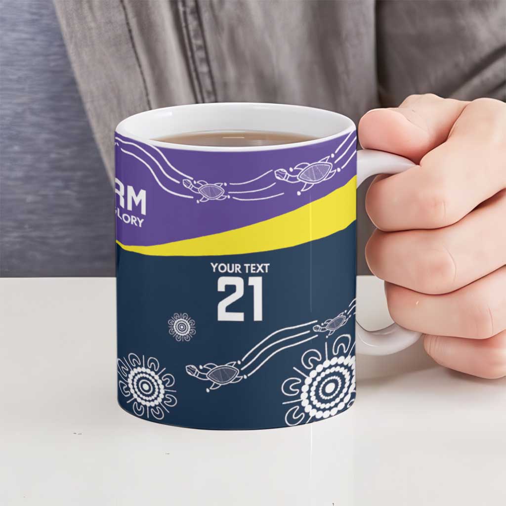Custom Storm Spirit Ceramic Mug Road to Glory Indigenous Aboriginal - Aussie Hoodie