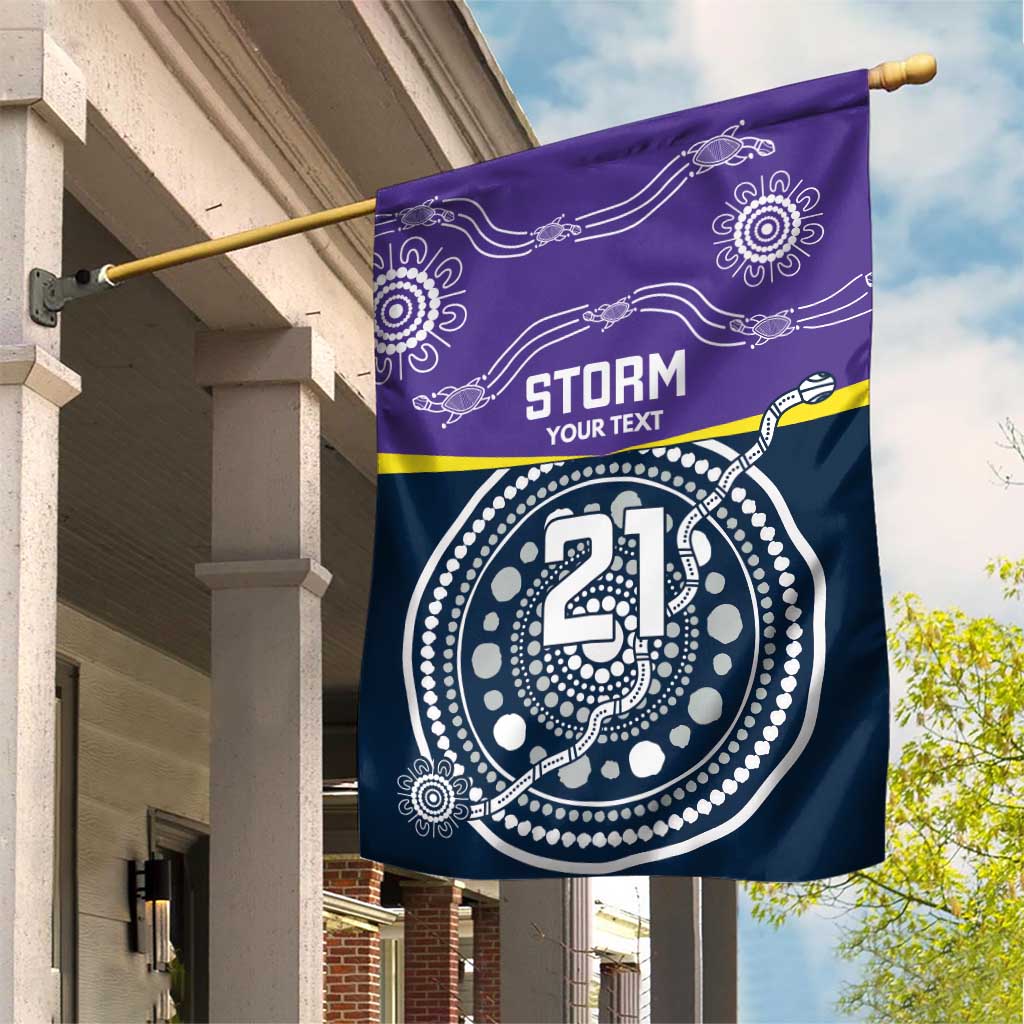 Custom Storm Spirit Garden Flag Road to Glory Indigenous Aboriginal - Aussie Hoodie