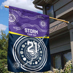 Custom Storm Spirit Garden Flag Road to Glory Indigenous Aboriginal - Aussie Hoodie