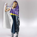 Custom Storm Spirit Hooded Blanket Road to Glory Indigenous Aboriginal - Aussie Hoodie