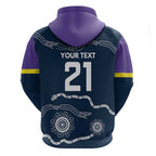 Custom Storm Spirit Hoodie Road to Glory Indigenous Aboriginal - Aussie Hoodie