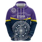 Custom Storm Spirit Hoodie Road to Glory Indigenous Aboriginal - Aussie Hoodie
