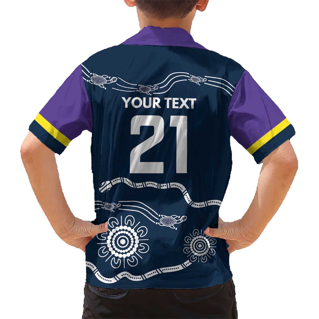 Custom Storm Spirit Kid Hawaiian Shirt Road to Glory Indigenous Aboriginal - Aussie Hoodie