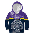 Custom Storm Spirit Kid Hoodie Road to Glory Indigenous Aboriginal - Aussie Hoodie