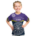 Custom Storm Spirit Kid T Shirt Road to Glory Indigenous Aboriginal - Aussie Hoodie
