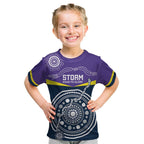 Custom Storm Spirit Kid T Shirt Road to Glory Indigenous Aboriginal - Aussie Hoodie