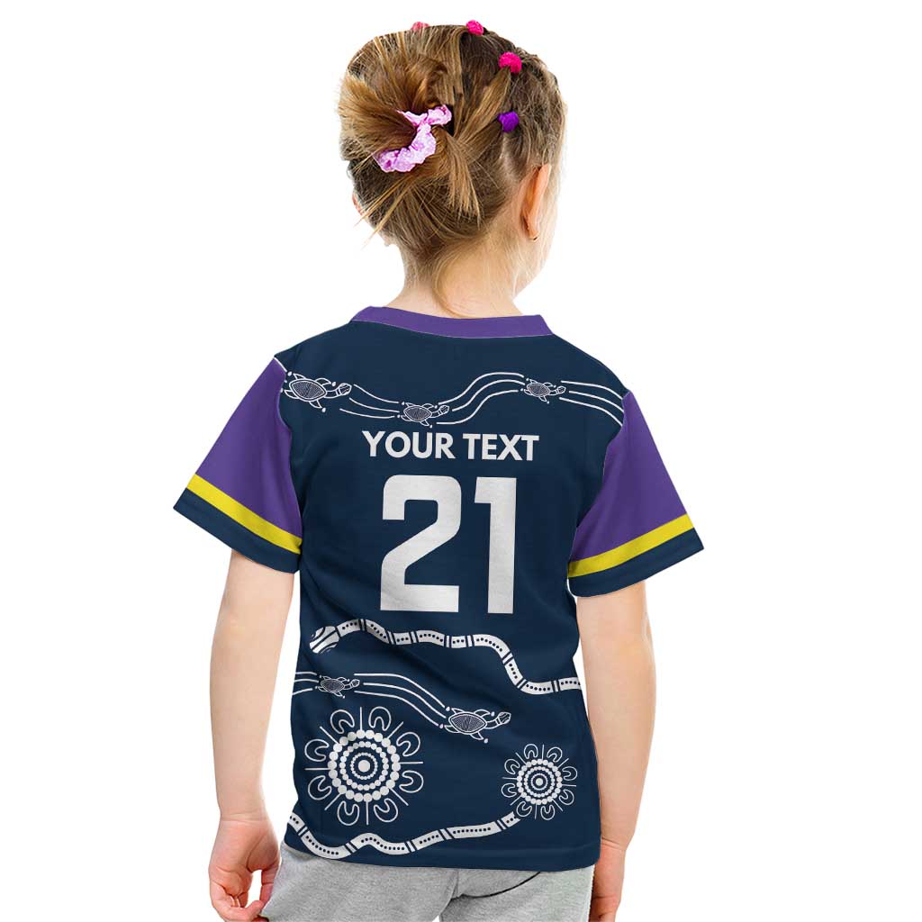 Custom Storm Spirit Kid T Shirt Road to Glory Indigenous Aboriginal - Aussie Hoodie