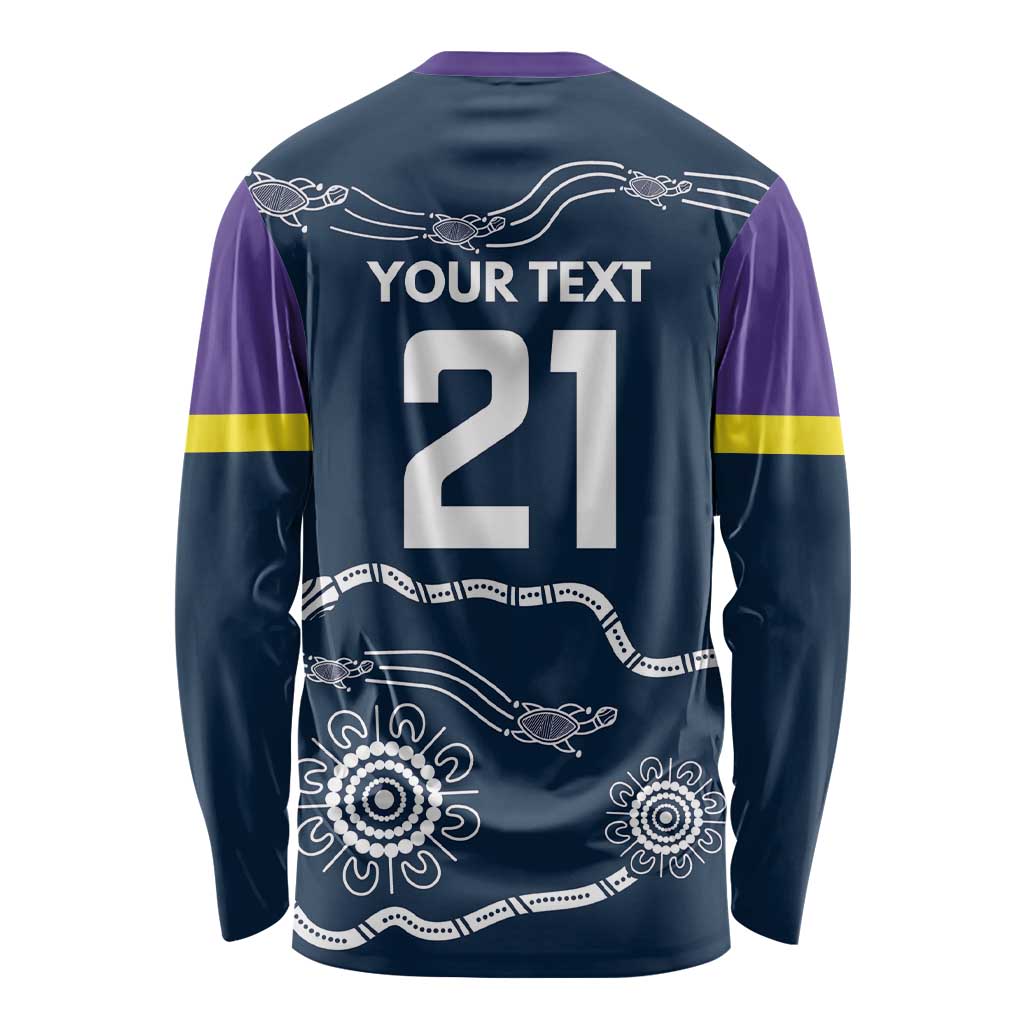 Custom Storm Spirit Long Sleeve Shirt Road to Glory Indigenous Aboriginal - Aussie Hoodie
