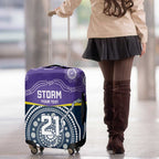 Custom Storm Spirit Luggage Cover Road to Glory Indigenous Aboriginal - Aussie Hoodie