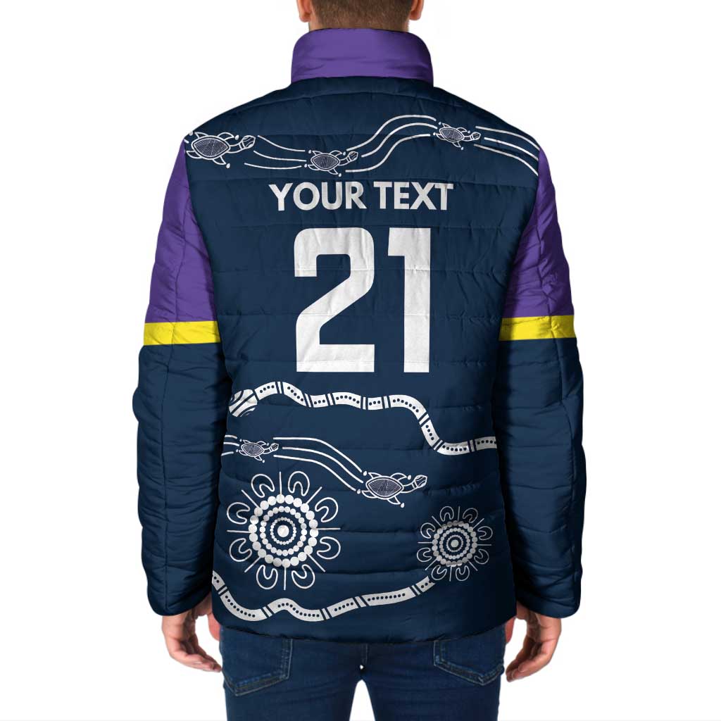 Custom Storm Spirit Padded Jacket Road to Glory Indigenous Aboriginal - Aussie Hoodie