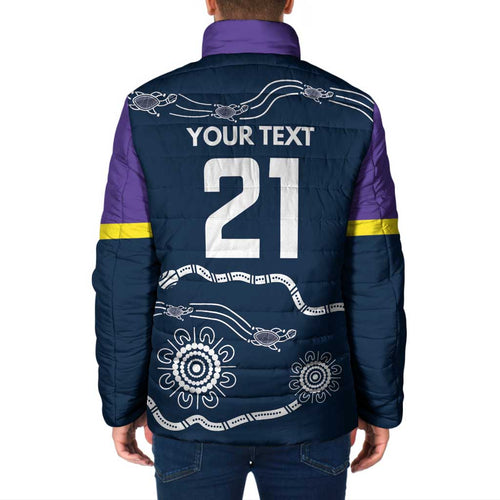 Custom Storm Spirit Padded Jacket Road to Glory Indigenous Aboriginal - Aussie Hoodie