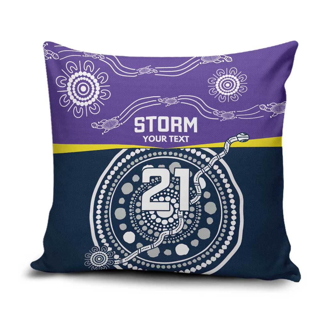 Custom Storm Spirit Pillow Cover Road to Glory Indigenous Aboriginal - Aussie Hoodie