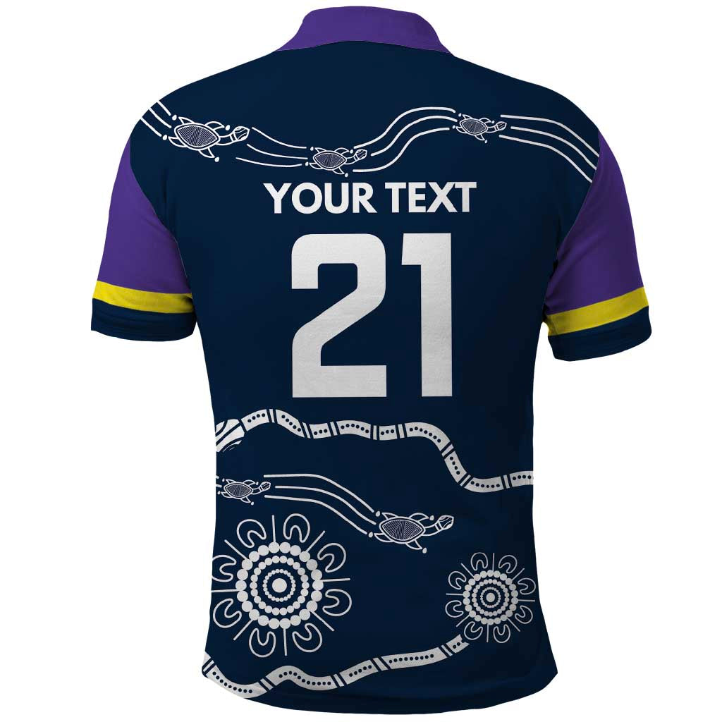 Custom Storm Spirit Polo Shirt Road to Glory Indigenous Aboriginal - Aussie Hoodie