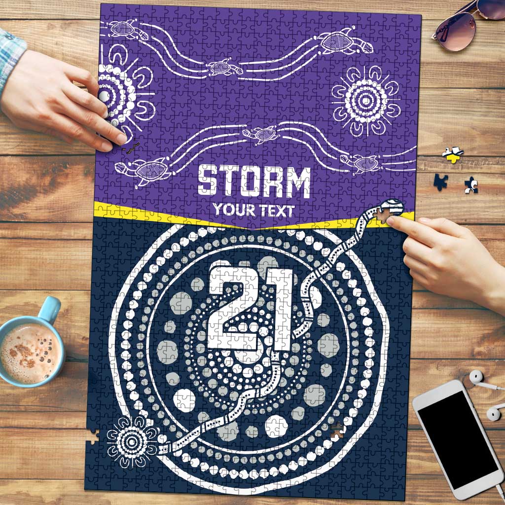 Custom Storm Spirit Puzzle Road to Glory Indigenous Aboriginal - Aussie Hoodie
