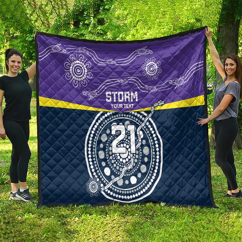 Custom Storm Spirit Quilt Road to Glory Indigenous Aboriginal - Aussie Hoodie