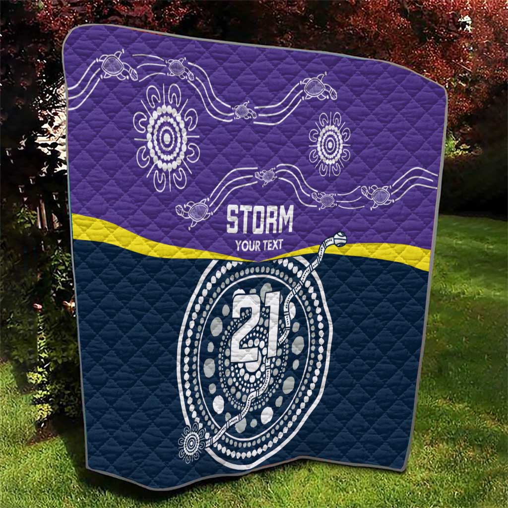 Custom Storm Spirit Quilt Road to Glory Indigenous Aboriginal - Aussie Hoodie