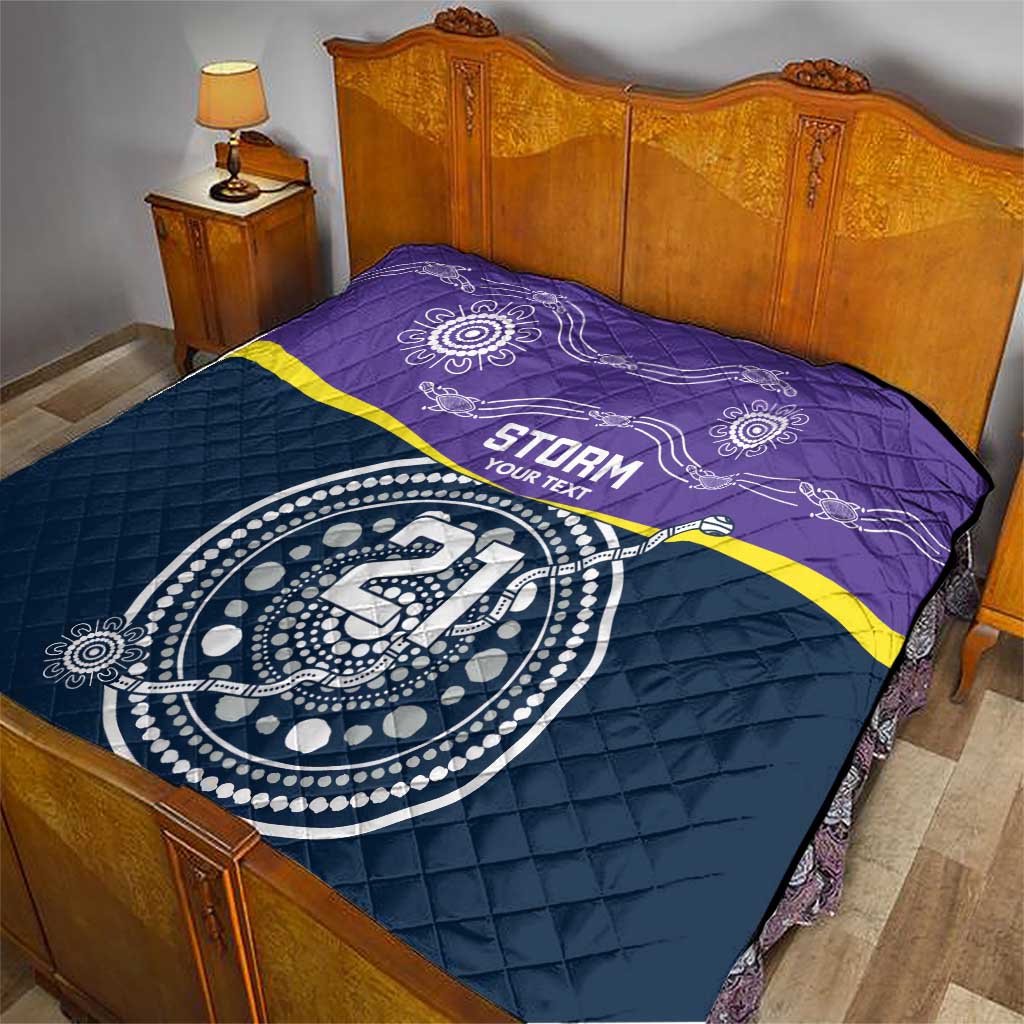 Custom Storm Spirit Quilt Road to Glory Indigenous Aboriginal - Aussie Hoodie