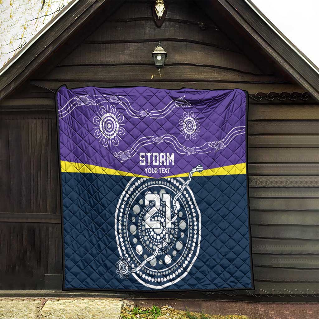 Custom Storm Spirit Quilt Road to Glory Indigenous Aboriginal - Aussie Hoodie