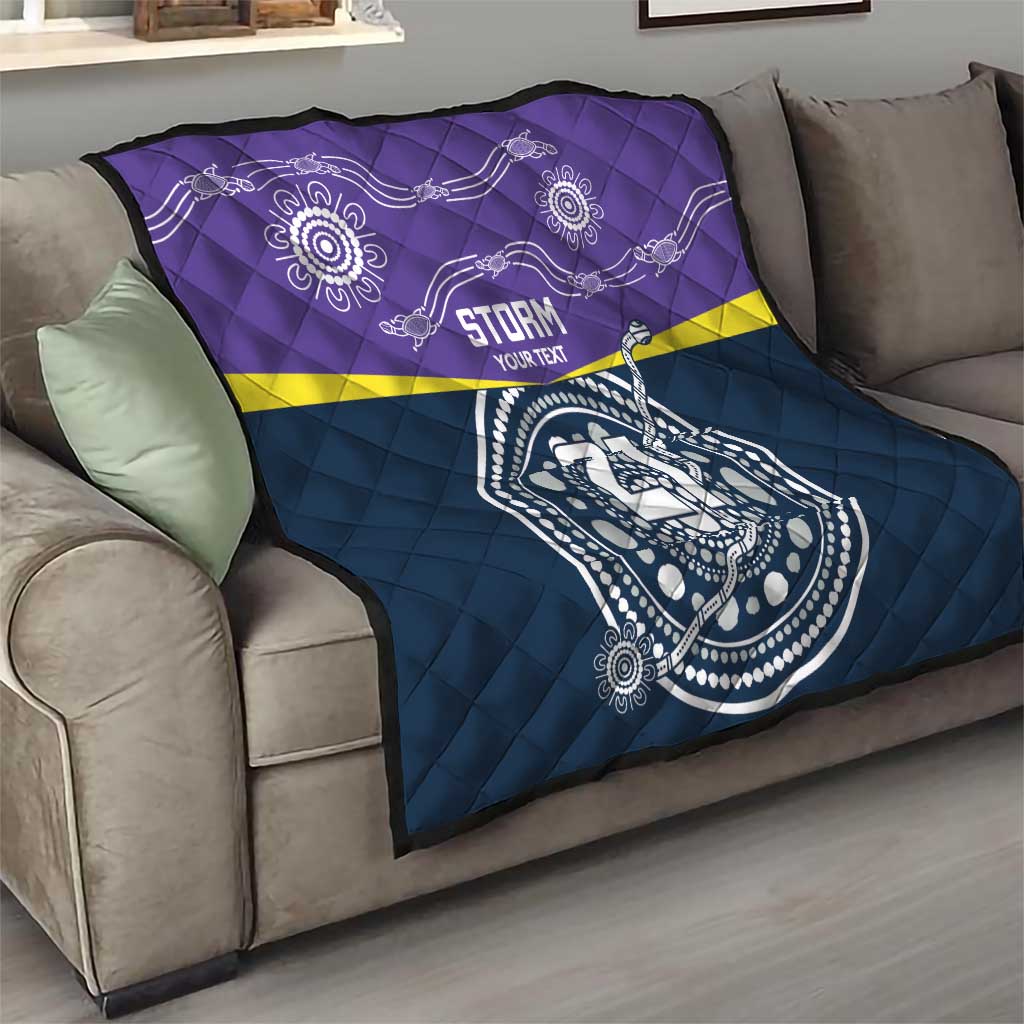 Custom Storm Spirit Quilt Road to Glory Indigenous Aboriginal - Aussie Hoodie