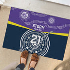 Custom Storm Spirit Rubber Doormat Road to Glory Indigenous Aboriginal - Aussie Hoodie