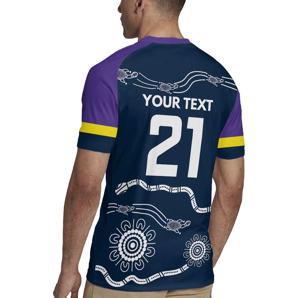 Custom Storm Spirit Rugby Jersey Road to Glory Indigenous Aboriginal - Aussie Hoodie