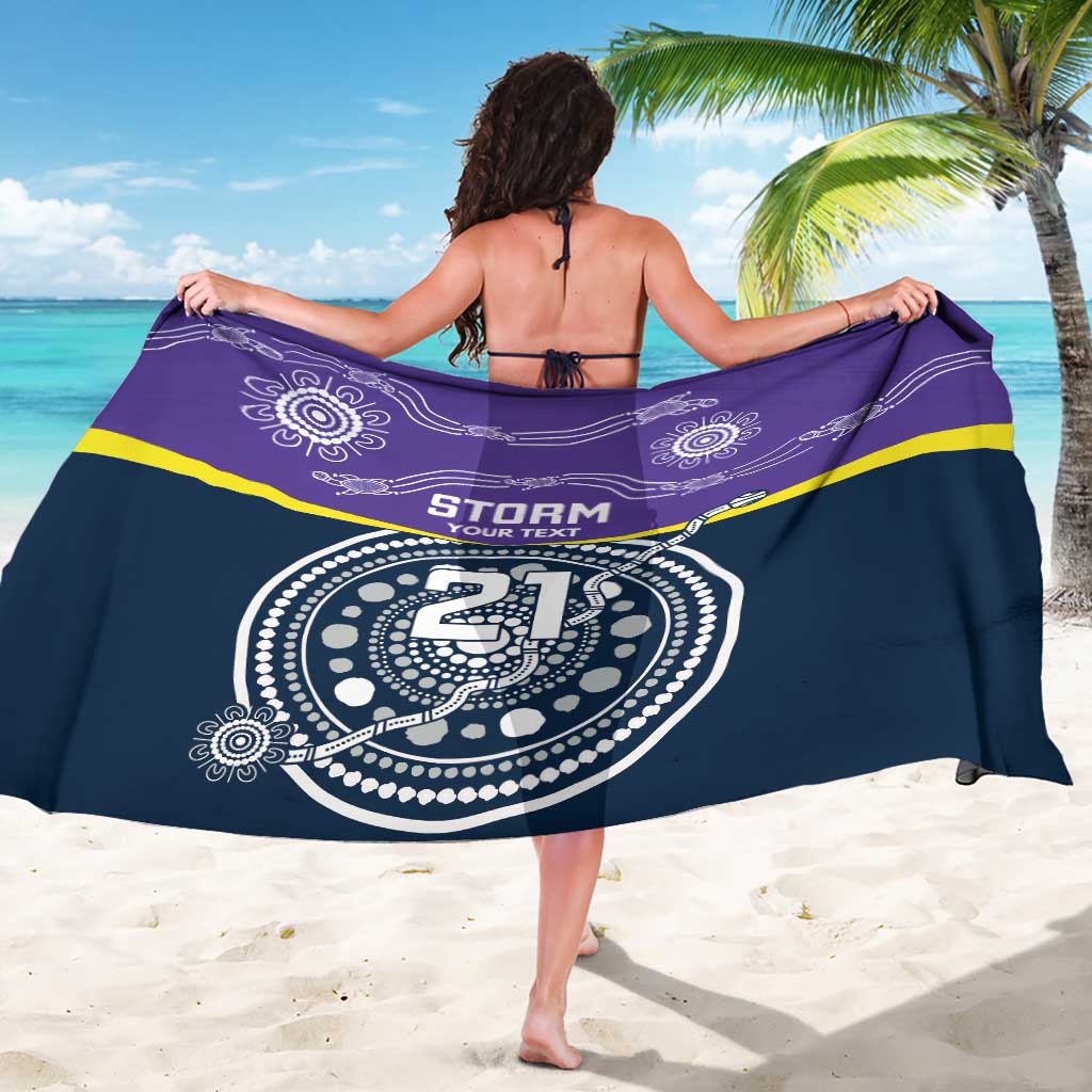 Custom Storm Spirit Sarong Road to Glory Indigenous Aboriginal - Aussie Hoodie
