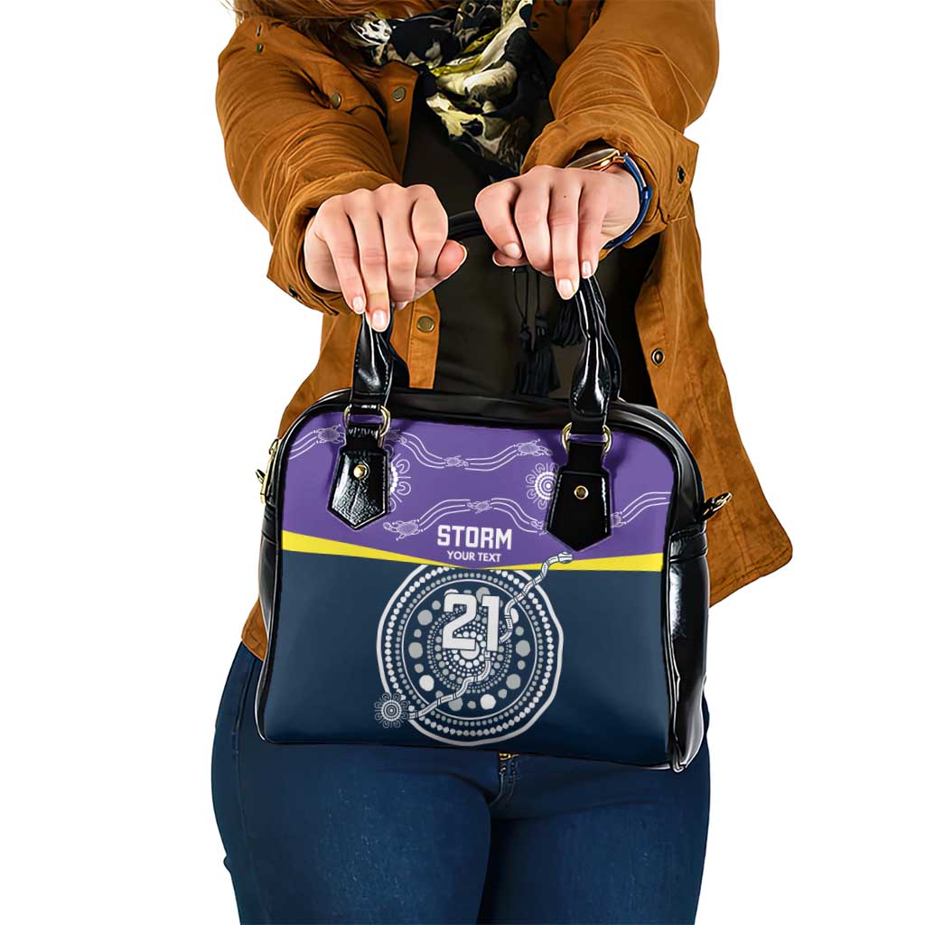 Custom Storm Spirit Shoulder Handbag Road to Glory Indigenous Aboriginal - Aussie Hoodie
