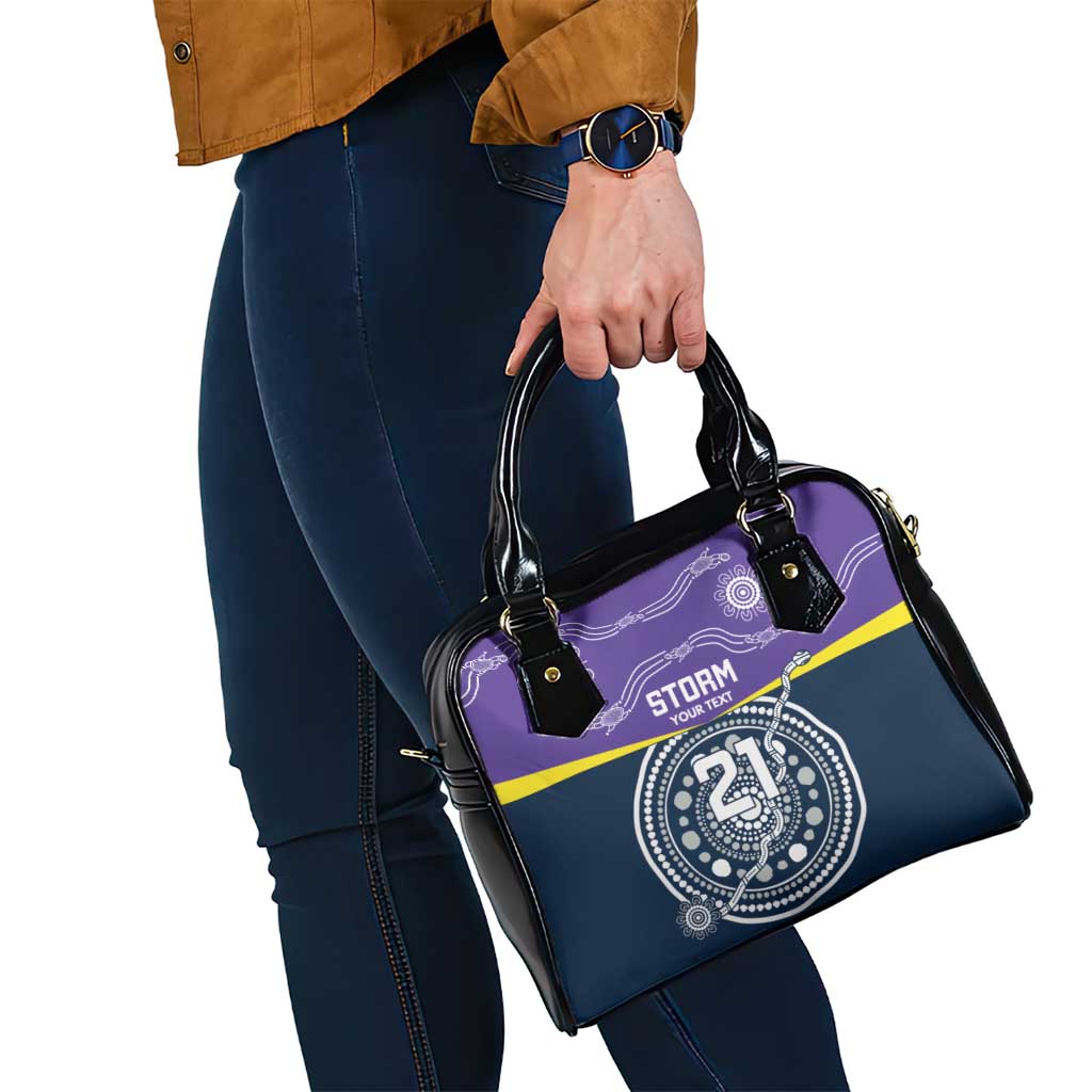 Custom Storm Spirit Shoulder Handbag Road to Glory Indigenous Aboriginal - Aussie Hoodie