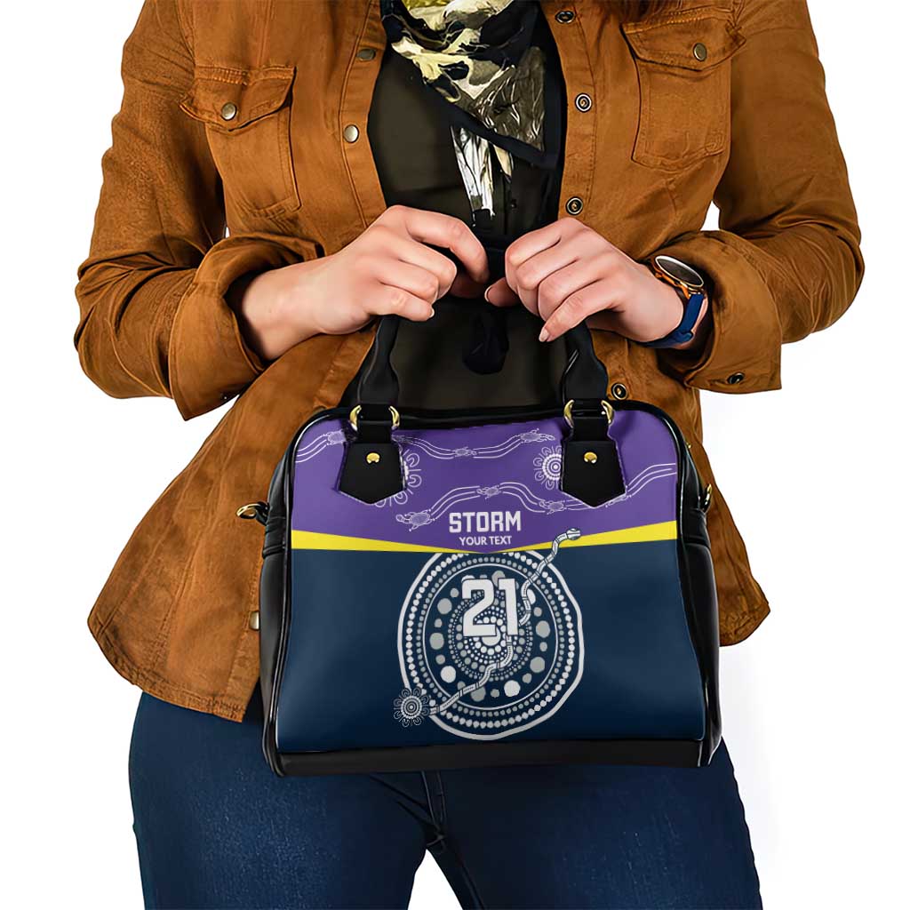 Custom Storm Spirit Shoulder Handbag Road to Glory Indigenous Aboriginal - Aussie Hoodie