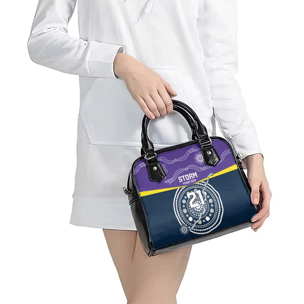 Custom Storm Spirit Shoulder Handbag Road to Glory Indigenous Aboriginal - Aussie Hoodie