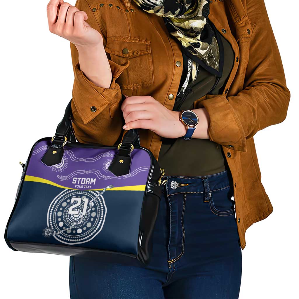 Custom Storm Spirit Shoulder Handbag Road to Glory Indigenous Aboriginal - Aussie Hoodie