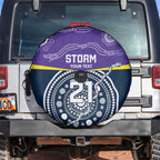 Custom Storm Spirit Spare Tire Cover Road to Glory Indigenous Aboriginal - Aussie Hoodie