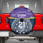 Custom Storm Spirit Spare Tire Cover Road to Glory Indigenous Aboriginal - Aussie Hoodie