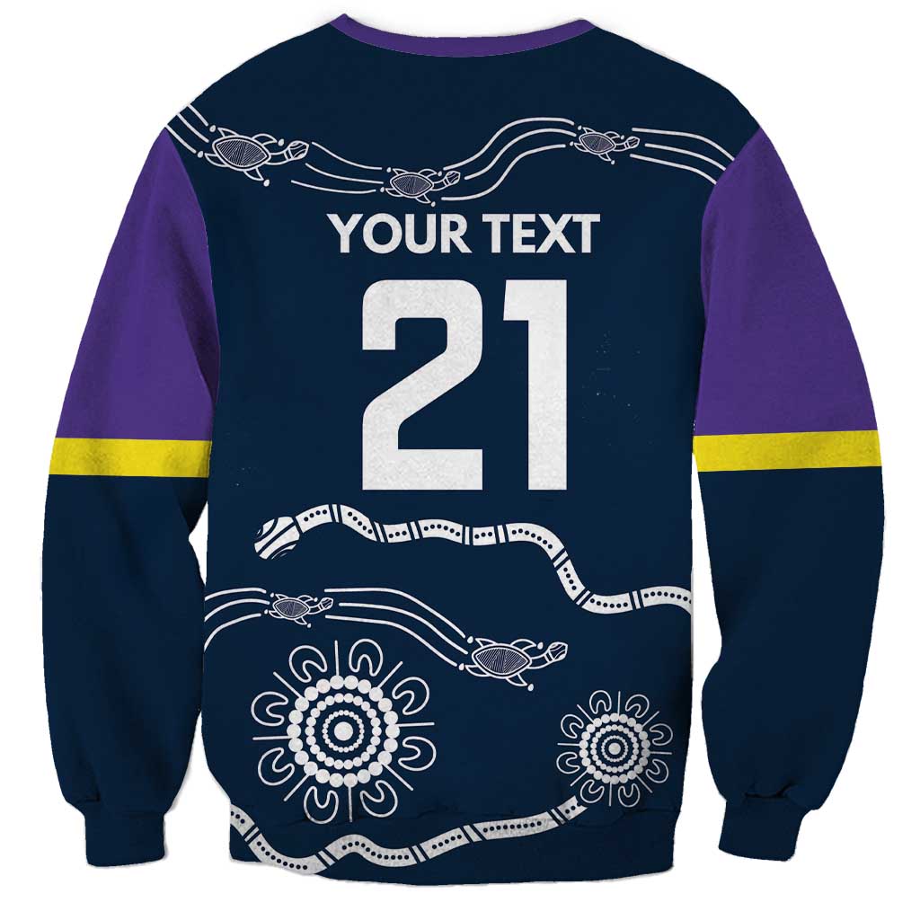 Custom Storm Spirit Sweatshirt Road to Glory Indigenous Aboriginal - Aussie Hoodie
