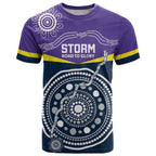 Custom Storm Spirit T Shirt Road to Glory Indigenous Aboriginal - Aussie Hoodie