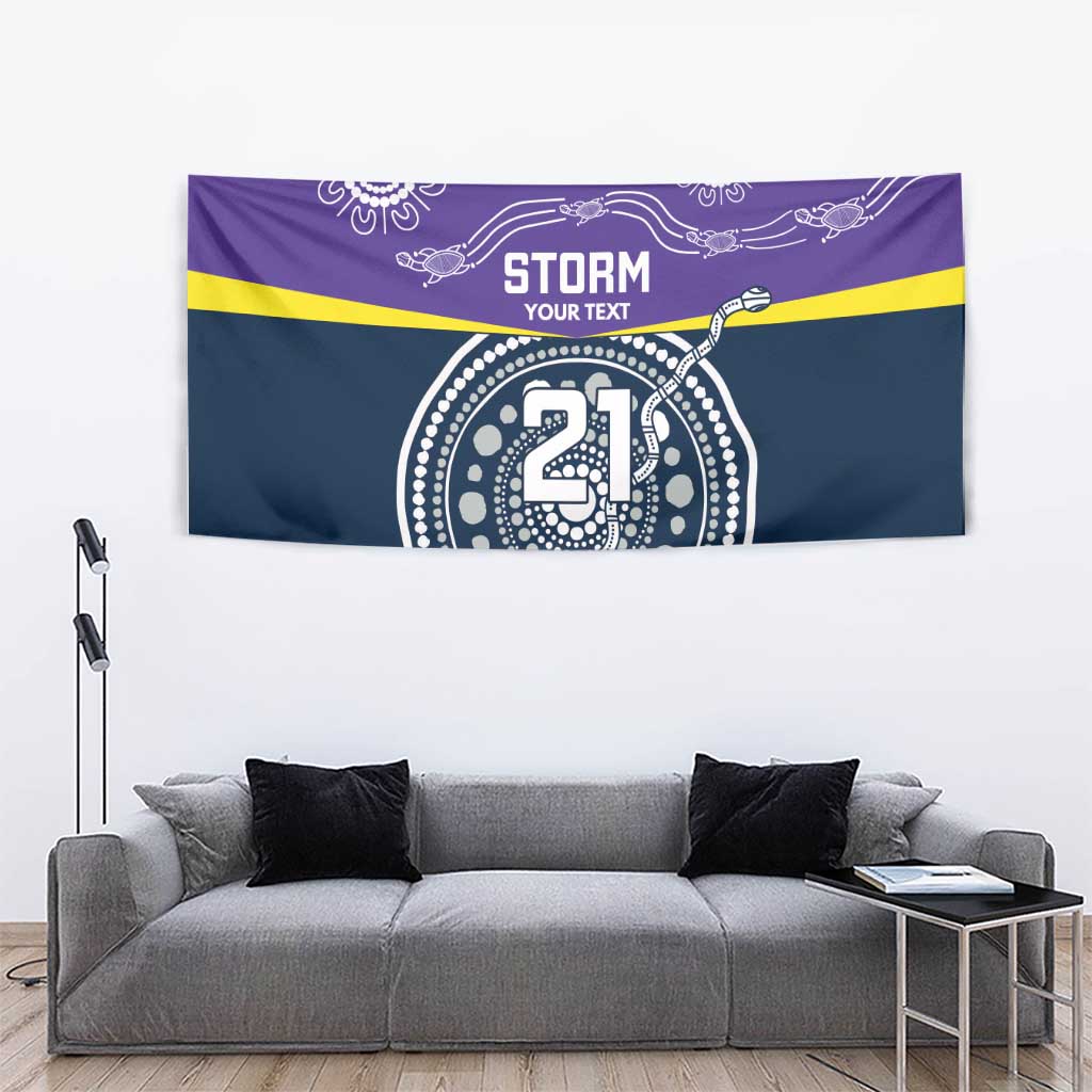Custom Storm Spirit Tapestry Road to Glory Indigenous Aboriginal - Aussie Hoodie
