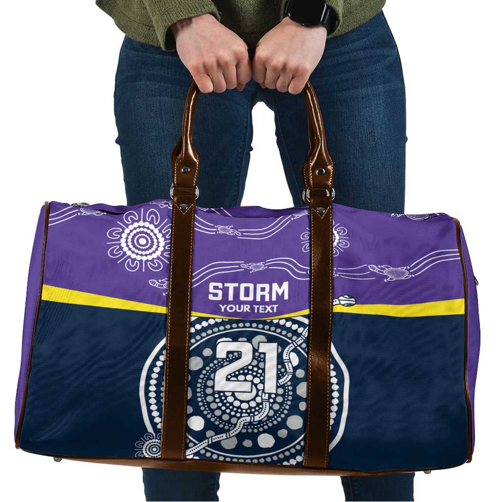Custom Storm Spirit Travel Bag Road to Glory Indigenous Aboriginal - Aussie Hoodie