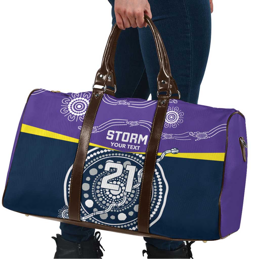 Custom Storm Spirit Travel Bag Road to Glory Indigenous Aboriginal - Aussie Hoodie