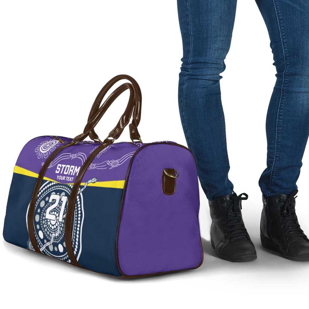 Custom Storm Spirit Travel Bag Road to Glory Indigenous Aboriginal - Aussie Hoodie