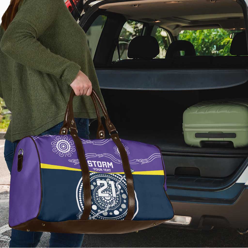 Custom Storm Spirit Travel Bag Road to Glory Indigenous Aboriginal - Aussie Hoodie