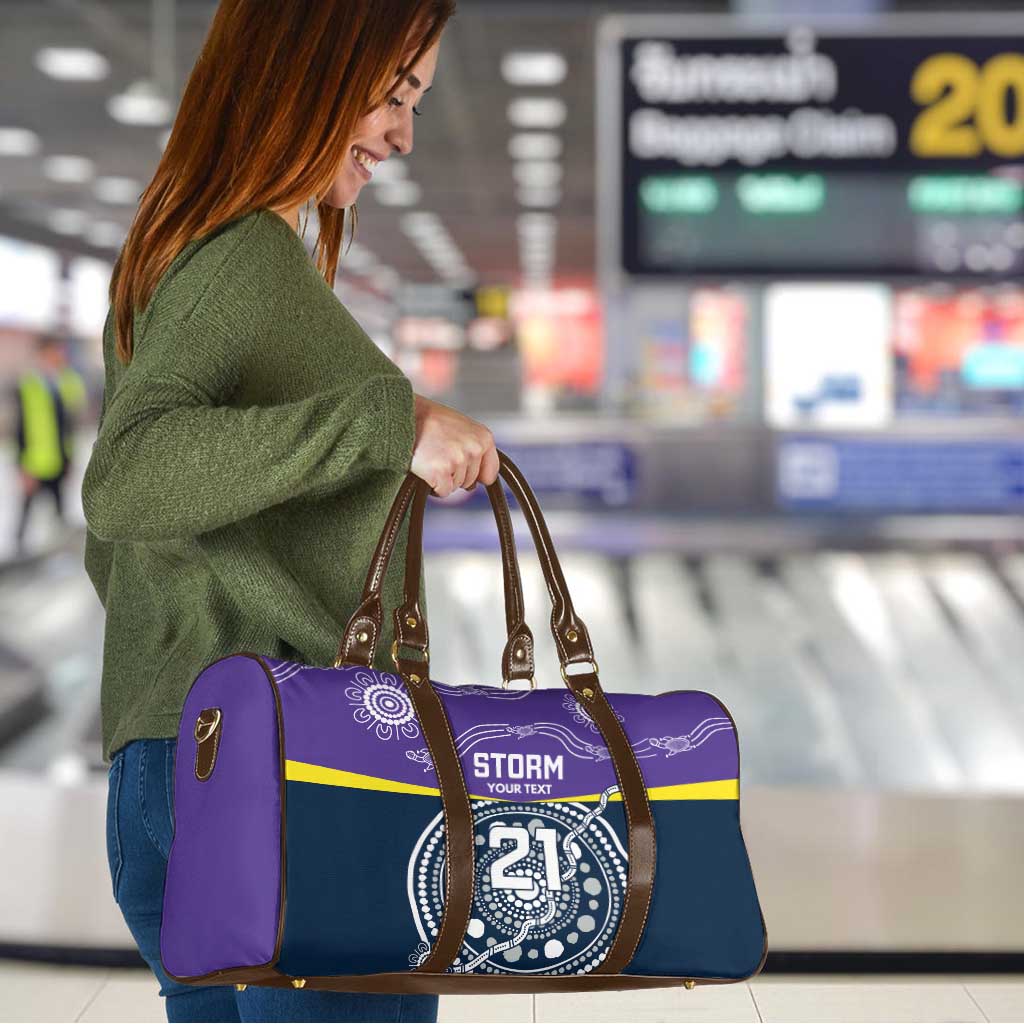 Custom Storm Spirit Travel Bag Road to Glory Indigenous Aboriginal - Aussie Hoodie