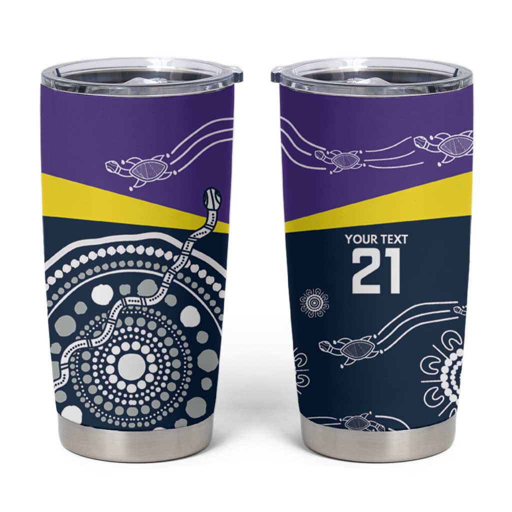 Custom Storm Spirit Tumbler Cup Road to Glory Indigenous Aboriginal - Aussie Hoodie