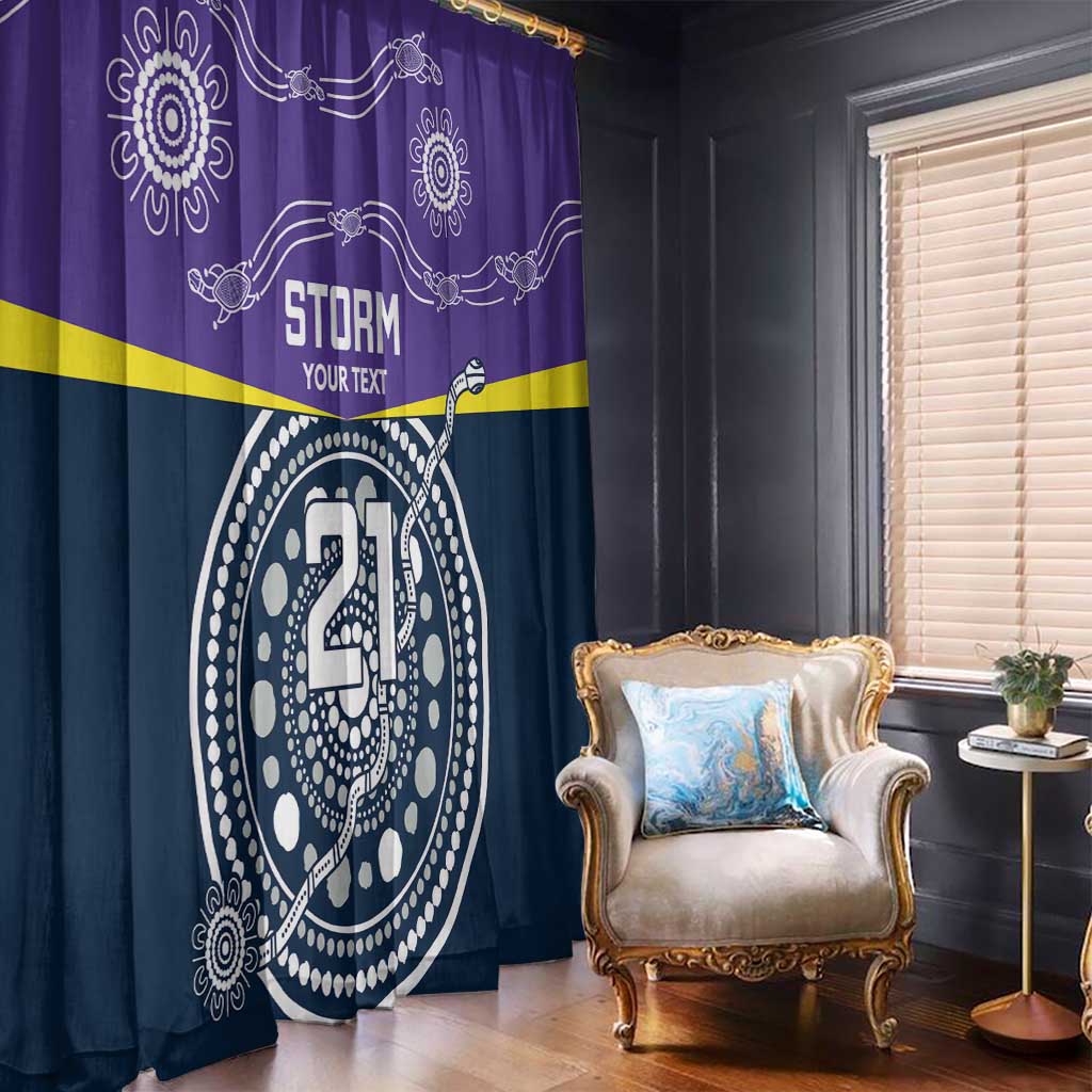 Custom Storm Spirit Window Curtain Road to Glory Indigenous Aboriginal - Aussie Hoodie